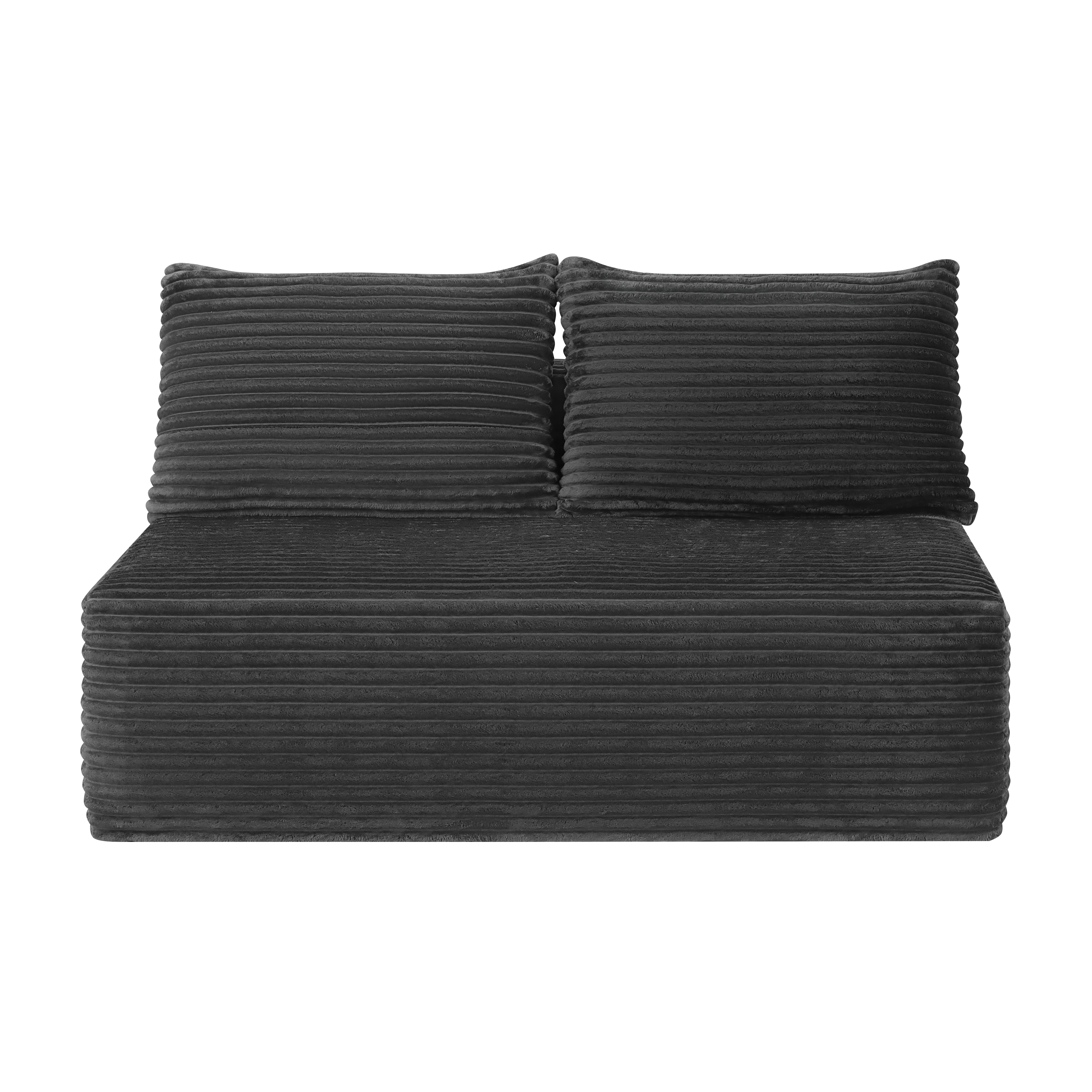 Grey Velvet Two Seater Sofa With Cup Holder For Living Room_voghion.com